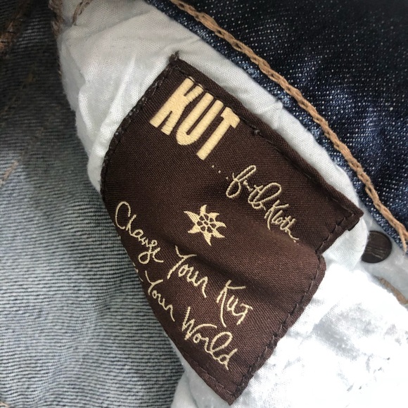 KUT from the Kloth 6 Pckt Flap Bermuda Capri Jeans - Picture 7 of 7